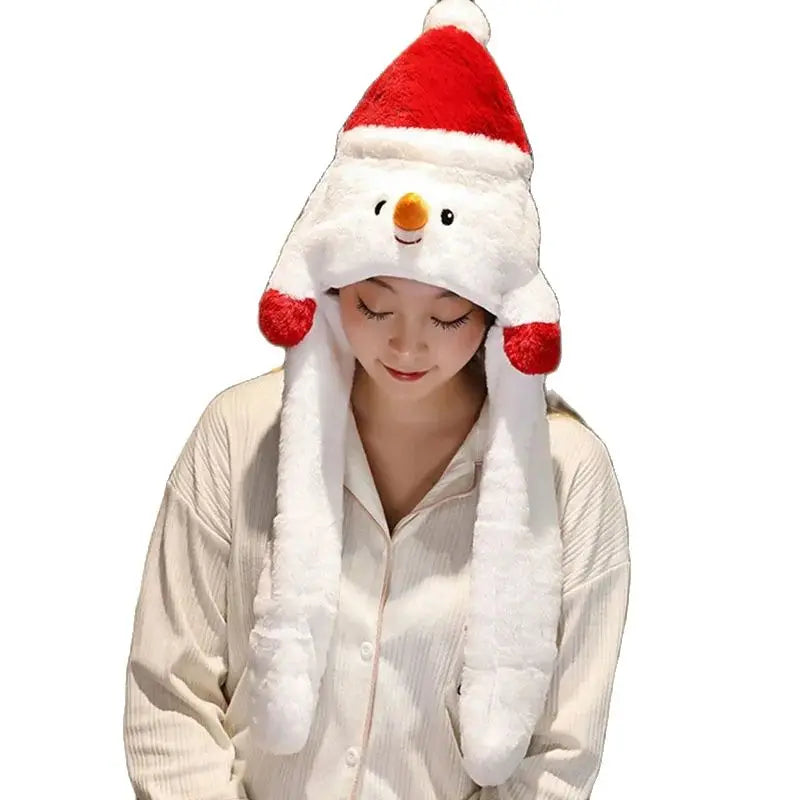 Plush Santa Christmas Hat Party Accessory