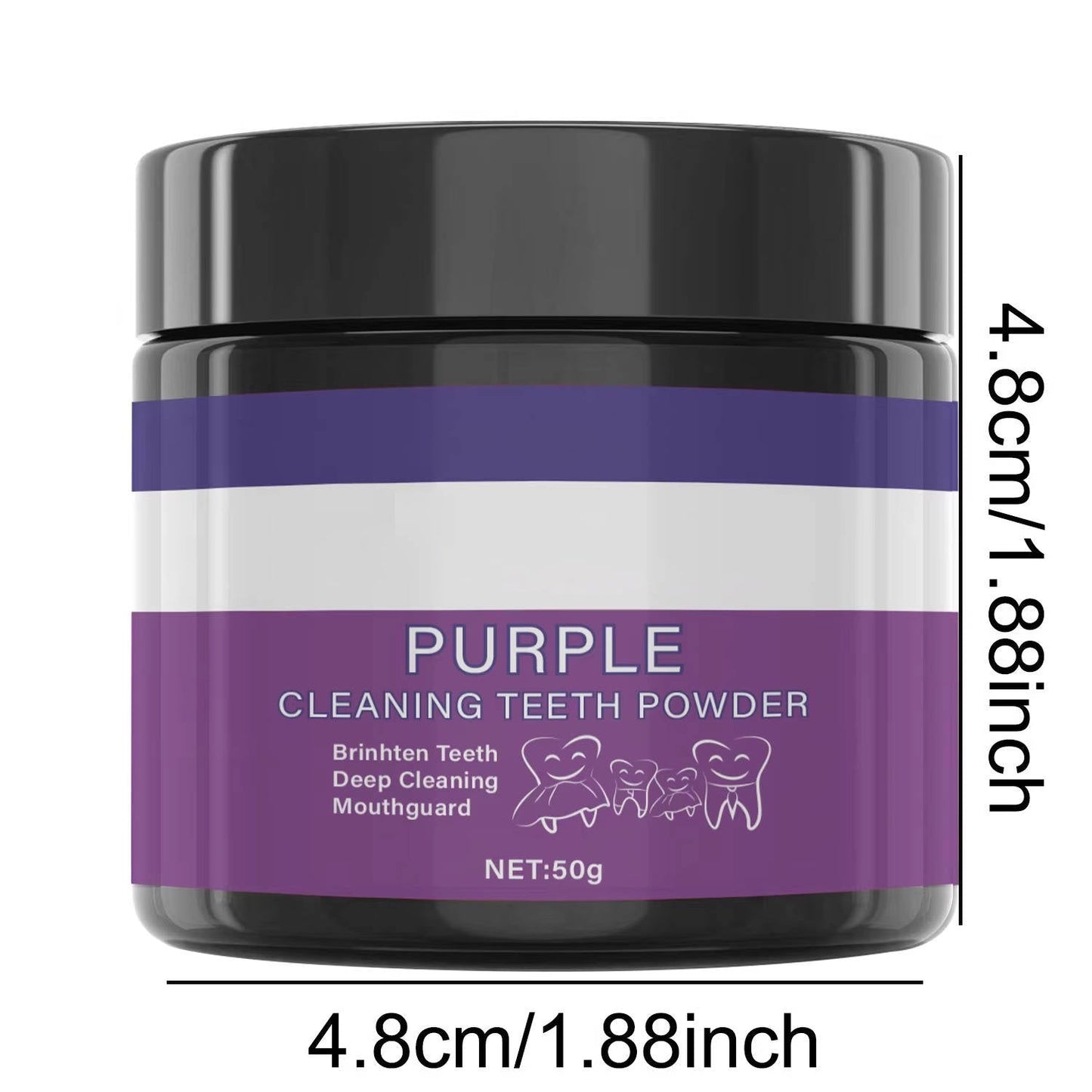 Purple Teeth Whitening Color-Correcting Toothpaste