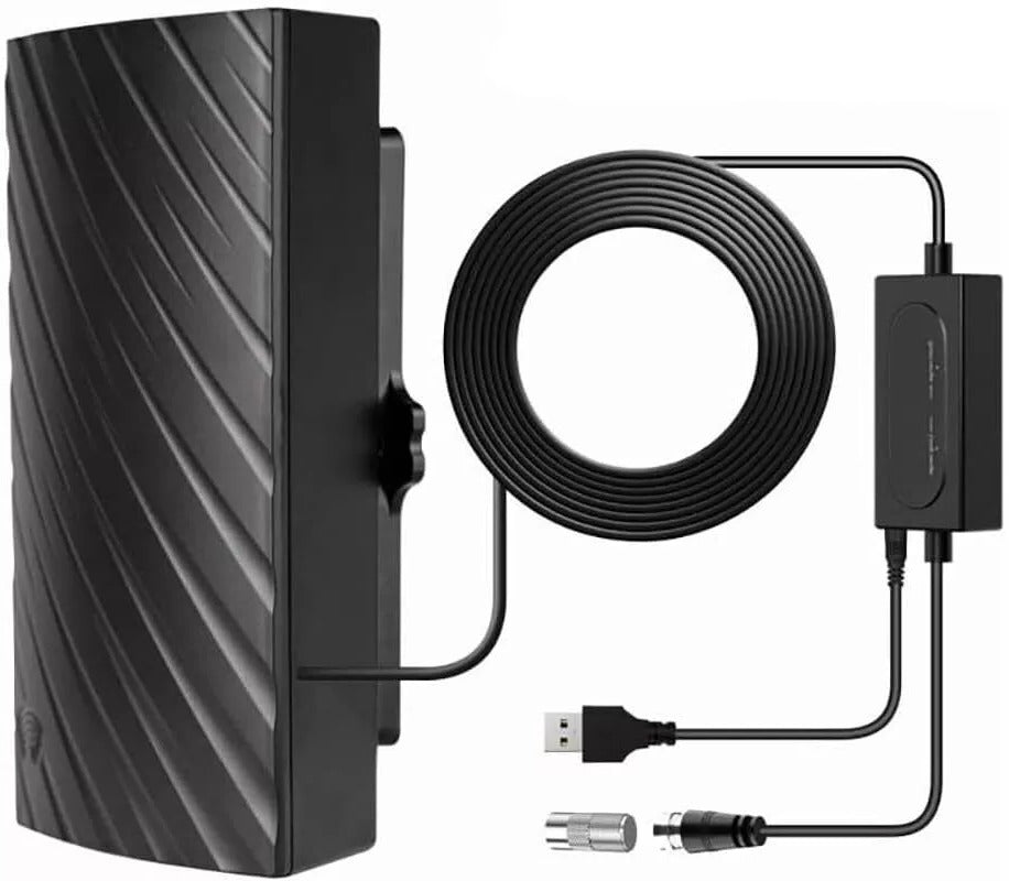 Indoor HDTV Antenna - 600 Mile Long Range 4K
