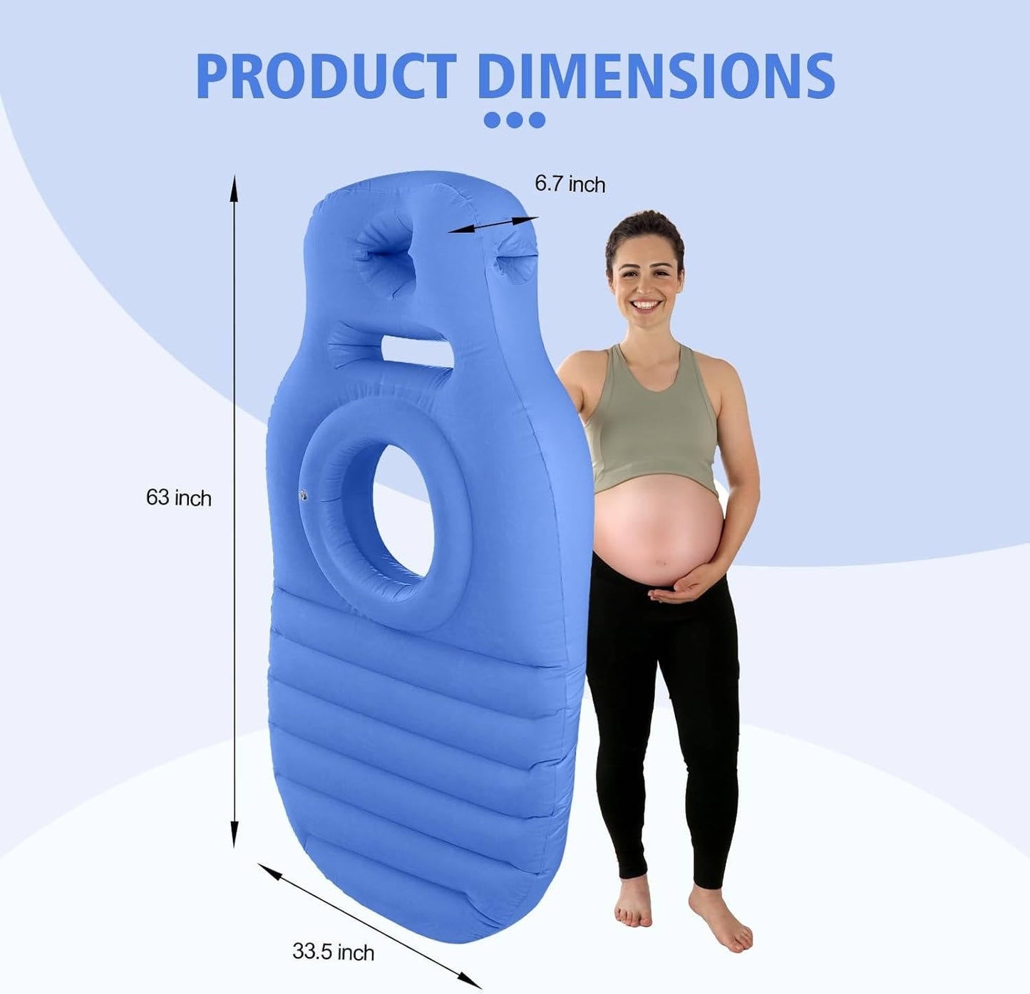 Pregnancy Pillow Stomach Laying Support