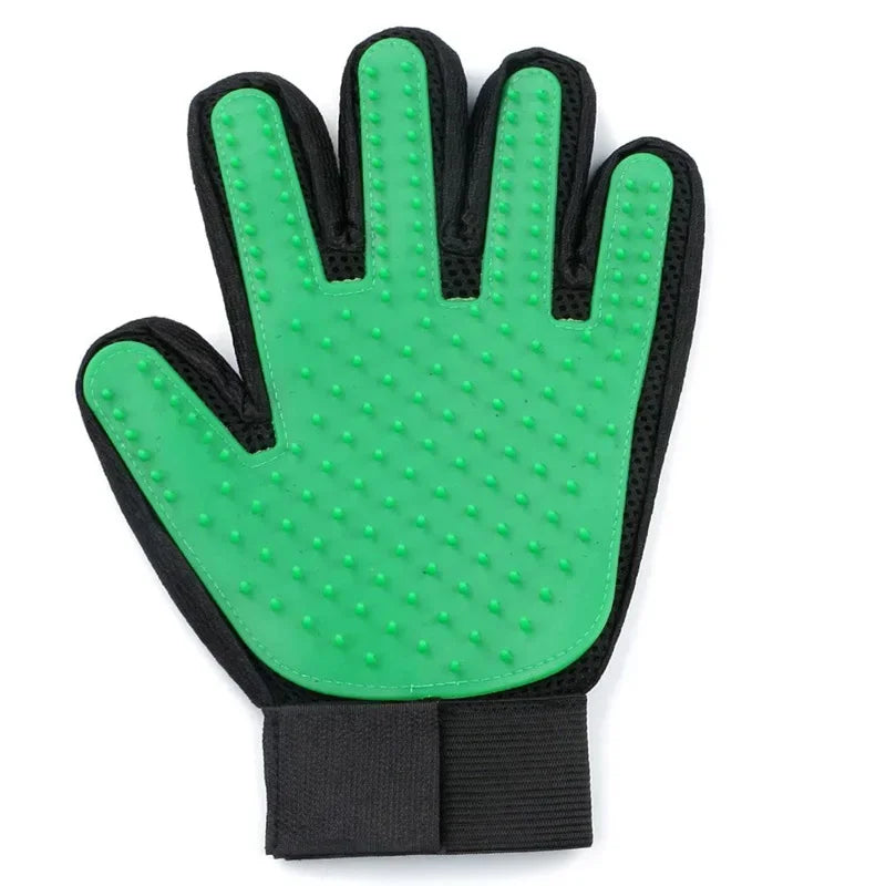 1/10 PCS Pet Silicone Grooming Gloves Effective Hair Remover Comb for Cats Dogs Bath Cleaning and Daily Shedding Control at Home
