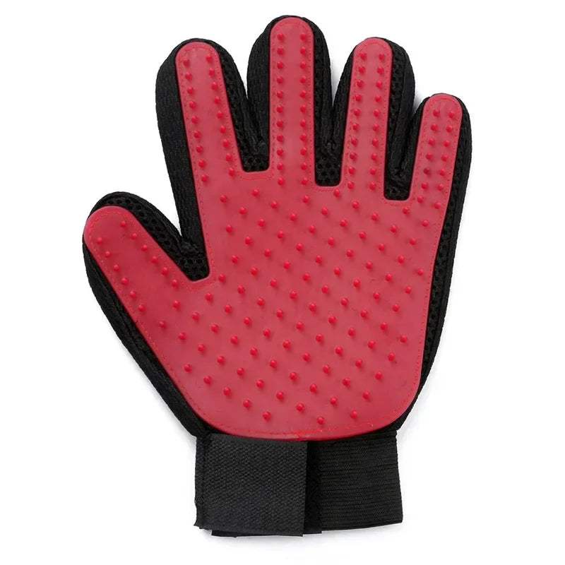 1/10 PCS Pet Silicone Grooming Gloves Effective Hair Remover Comb for Cats Dogs Bath Cleaning and Daily Shedding Control at Home