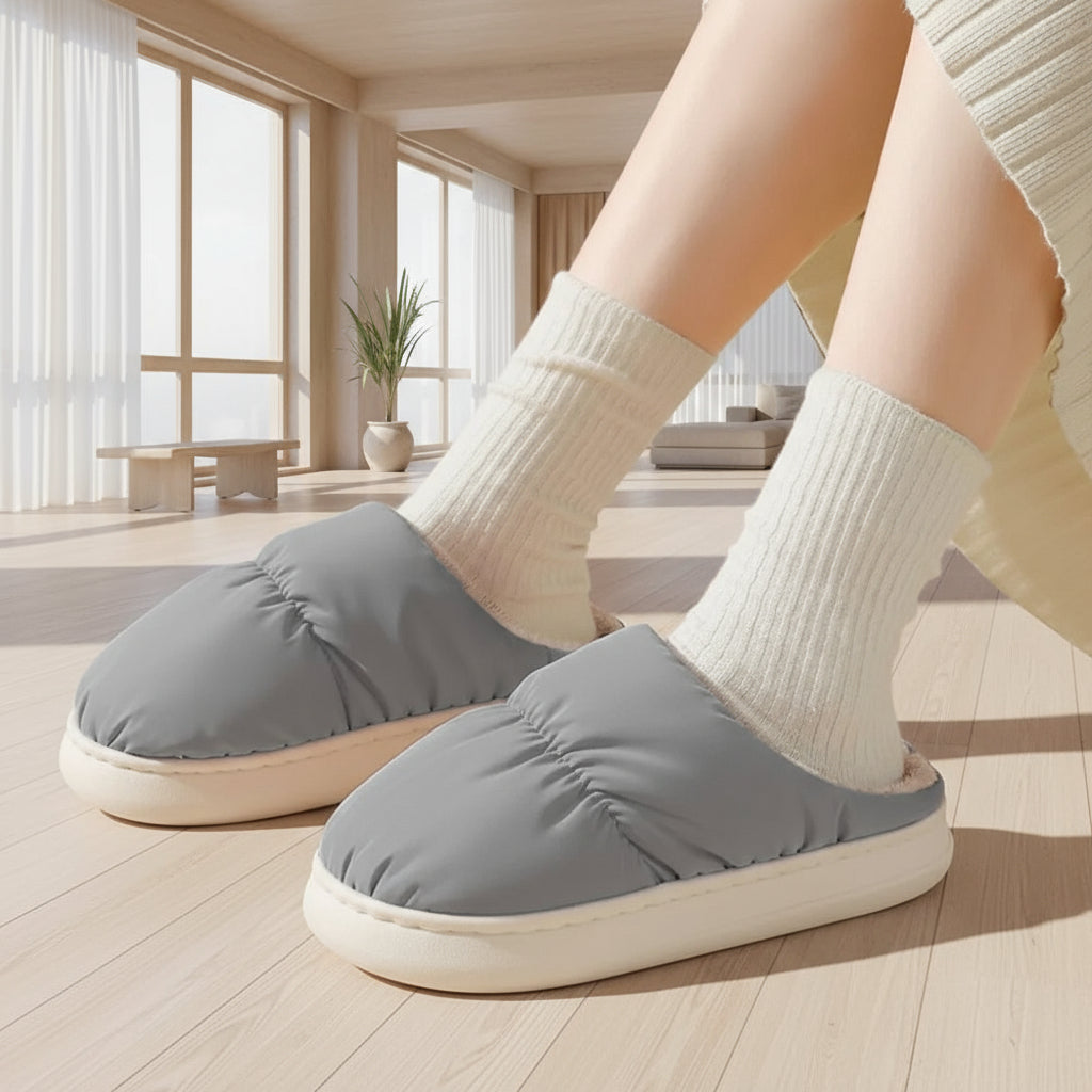 USB Heated Electric Foot Warmer Slippers