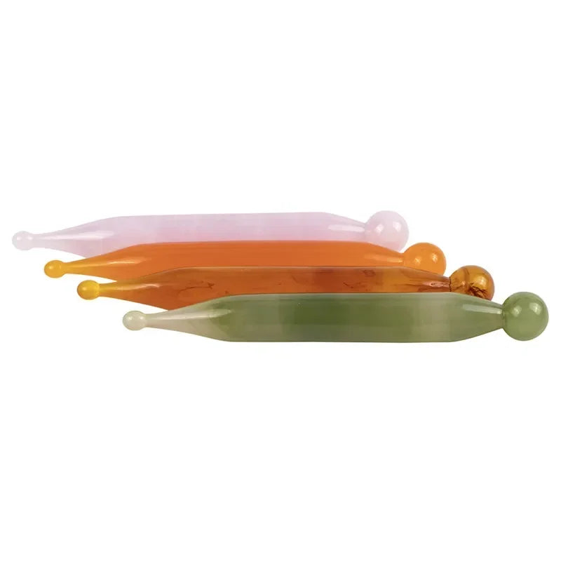 1Pcs Jade Stick Stone Gua Sha Facial Massage Acupunctur Point Pen Chinese Medicine Guasha Beauty Messager Tool