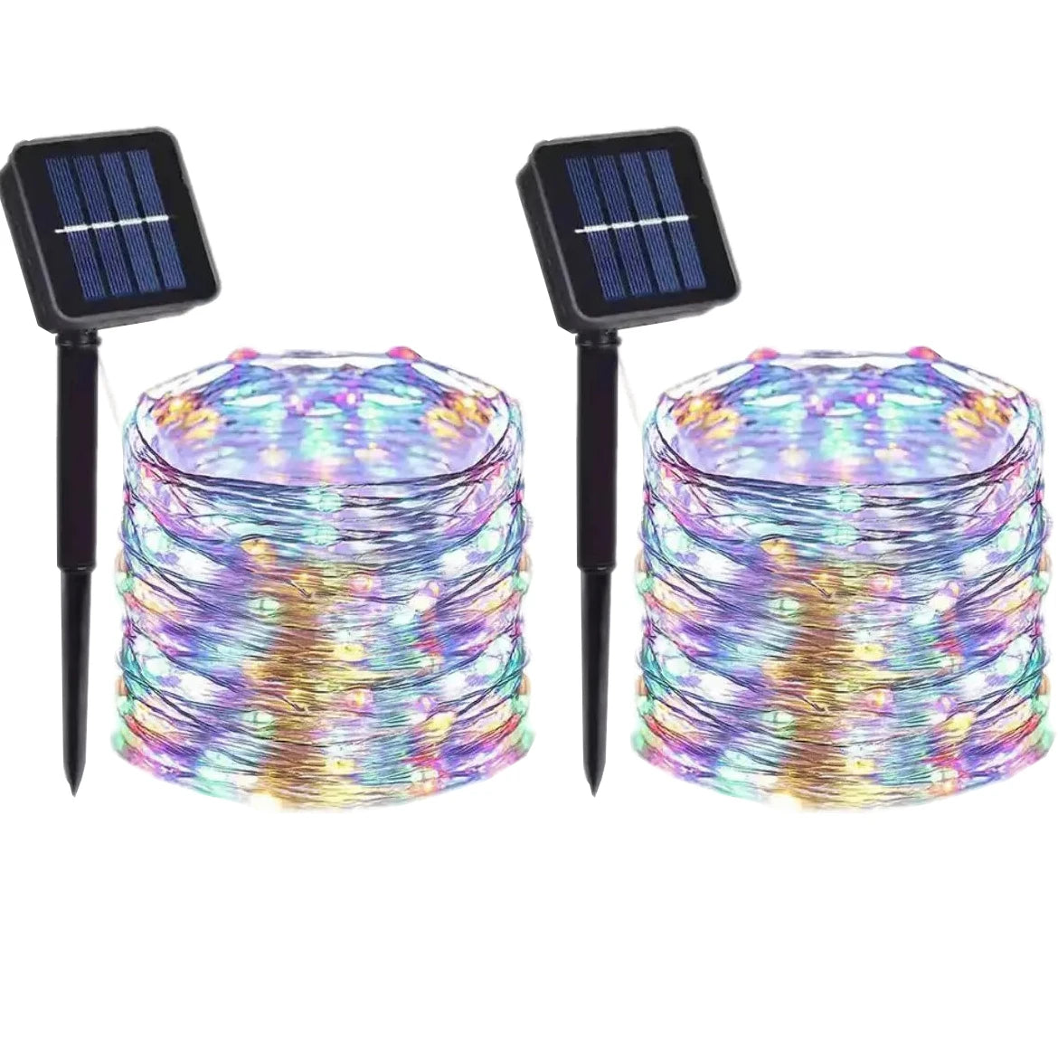 7M/12M/22M/32M 8Modes Outdoor Solar Fairy Lights LED Copper Wire Lights Xmas Lights Waterproof Garden Decoration