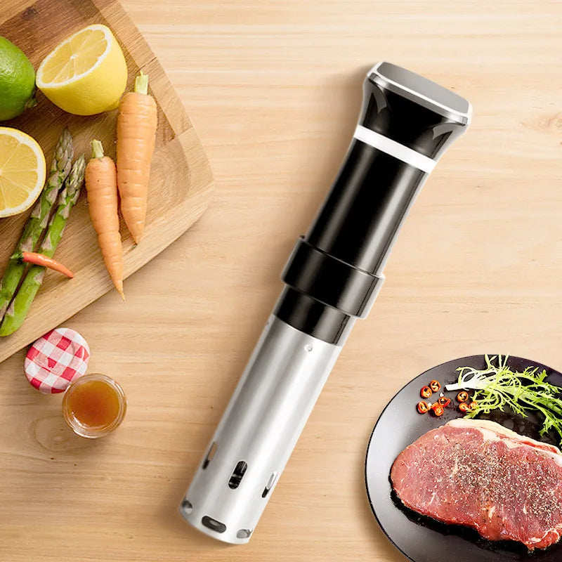 Sous-Vide Machine Precision Cooker Vacuum Slow Sous Vide Food Cooker 1000W Powerful Immersion Circulator LCD Digital Display