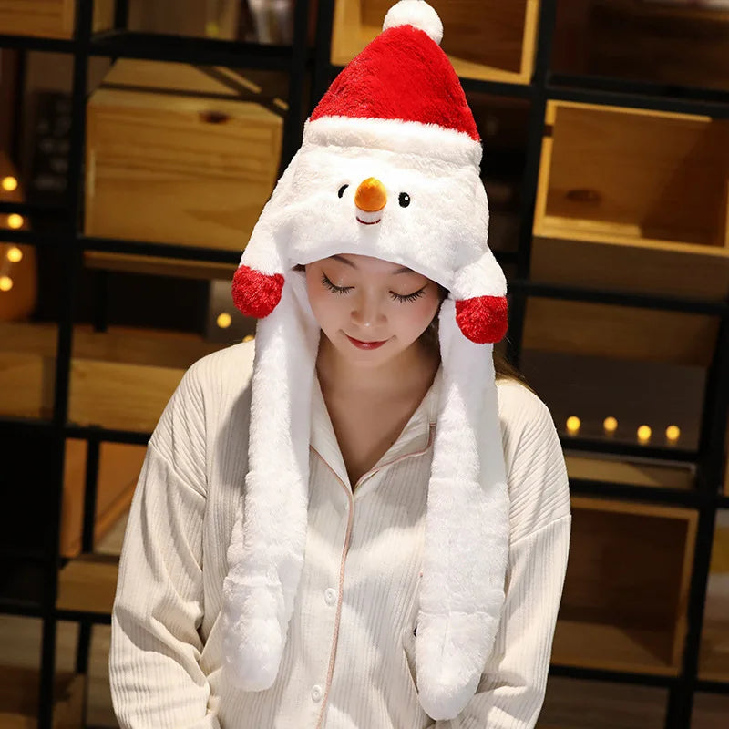 Plush Santa Christmas Hat Party Accessory