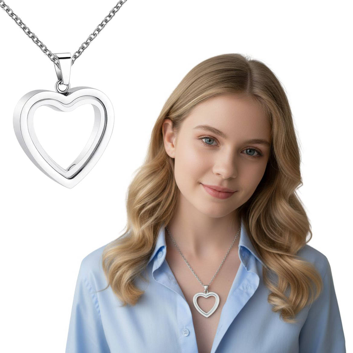 Memorial Urn Pendant Necklace Keepsake