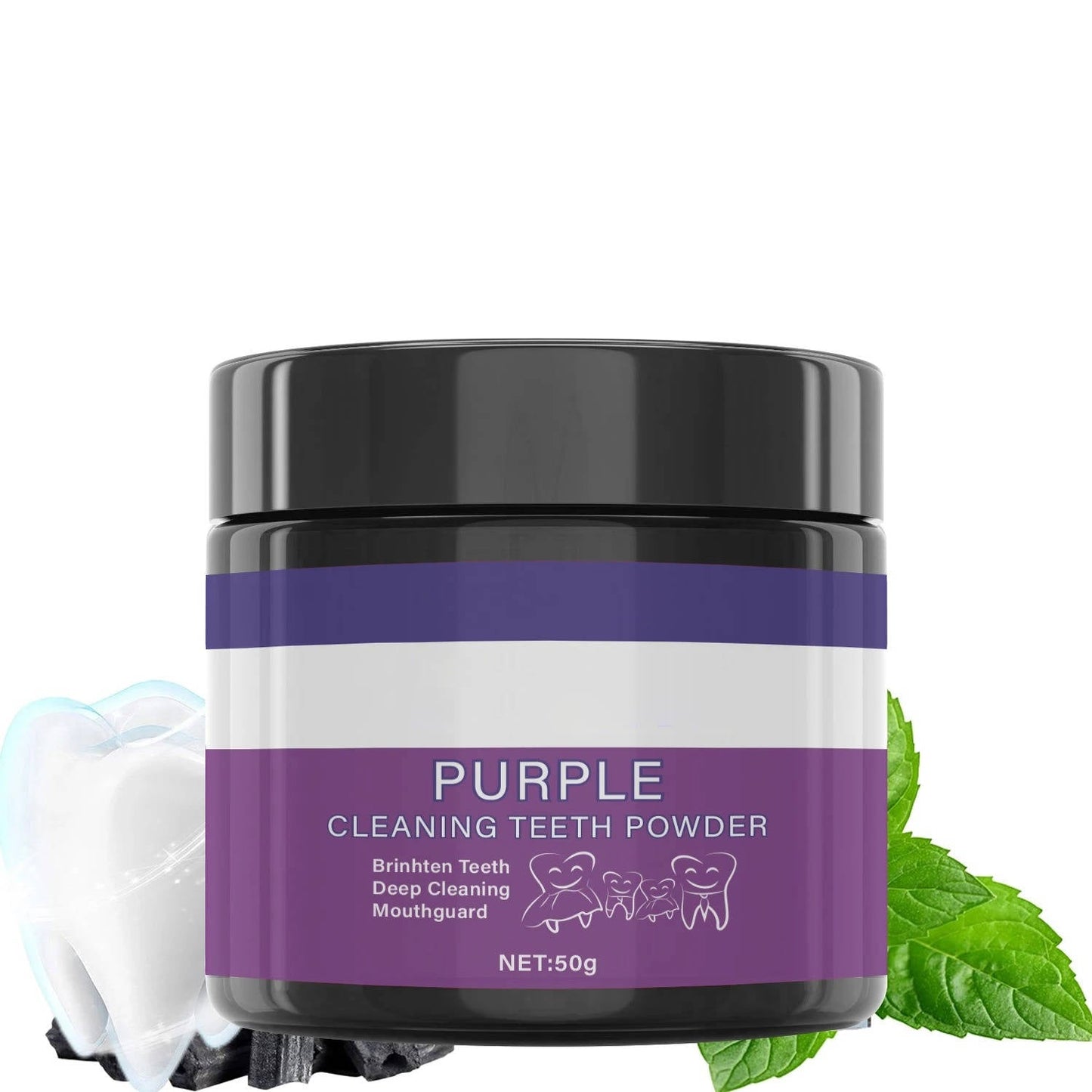 Purple Teeth Whitening Color-Correcting Toothpaste