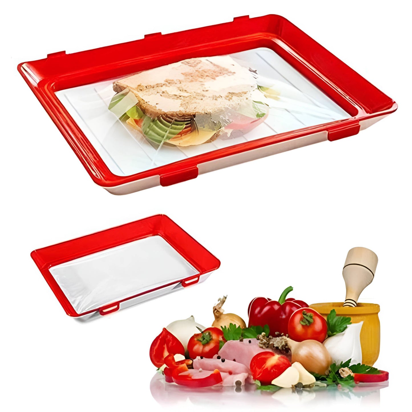 Food Preservation Vacuum Tray Long-Term Storage