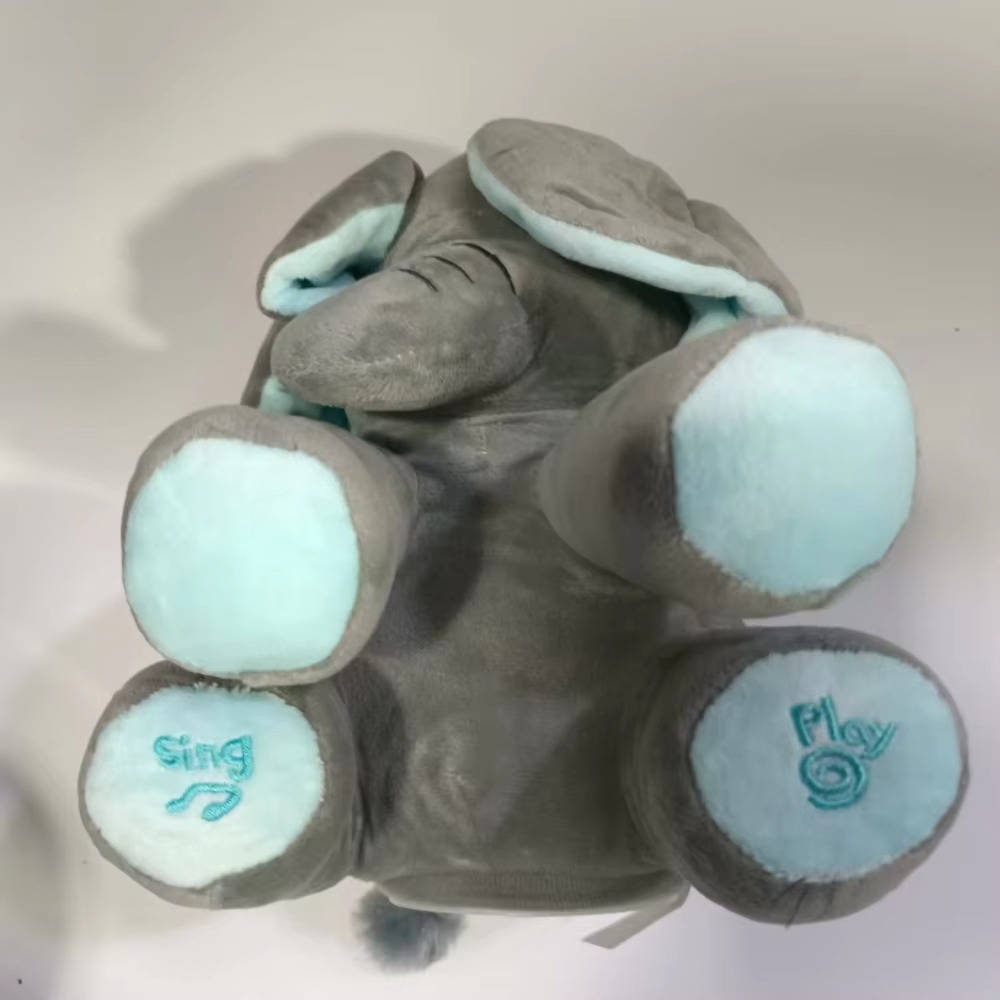 Peek-a-Boo Talking Elephant Interactive Baby Toy