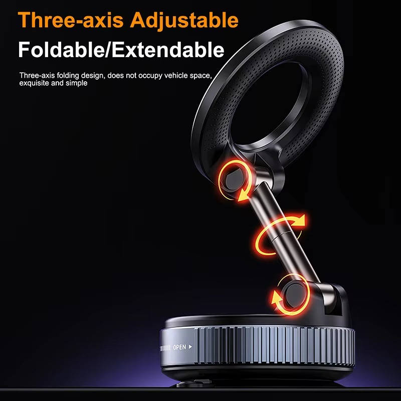 360° Adjustable Magnetic Car Phone Mount