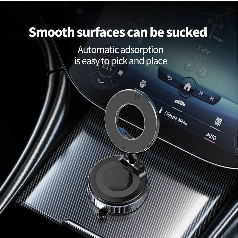 360° Adjustable Magnetic Car Phone Mount