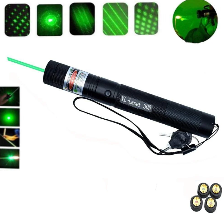 High-Power Green and Red Laser Pointer