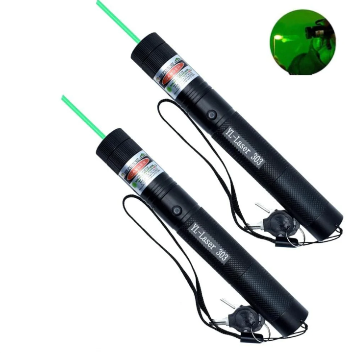 High-Power Green and Red Laser Pointer