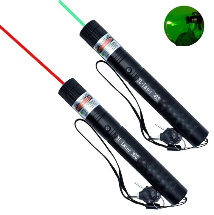High-Power Green and Red Laser Pointer