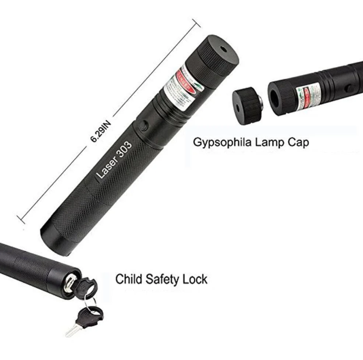 High-Power Green and Red Laser Pointer