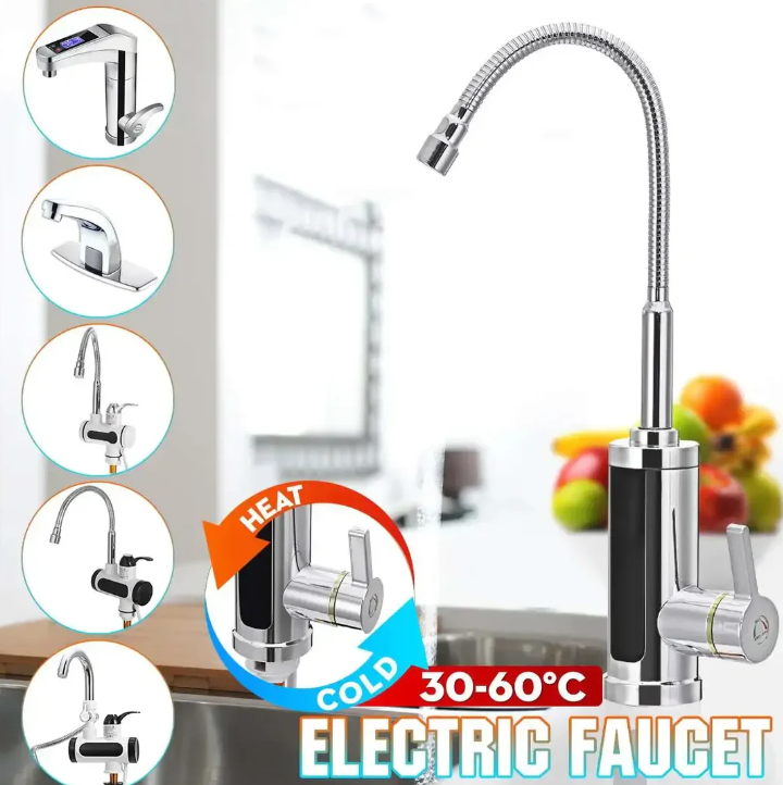 Instant Hot Water Kitchen Tap Dispenser 3000W