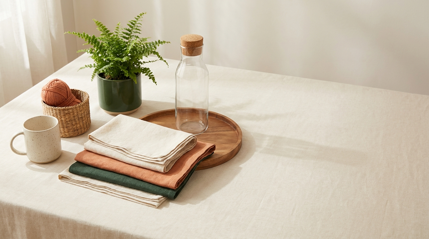 Alvura hero banner - everyday essentials flat lay