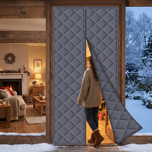 Magnetic Thermal Door Insulation Curtain