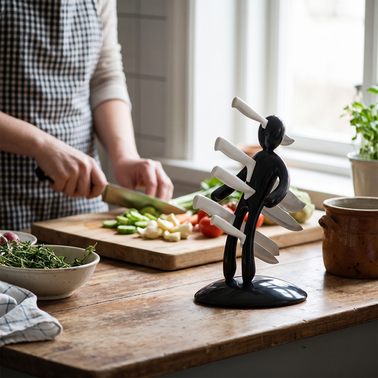 Humanoid Kitchen Knife Holder Set