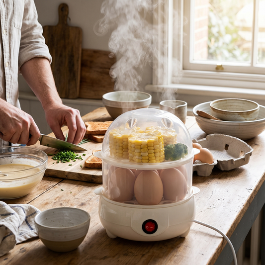 Double Layer Electric Egg Cooker