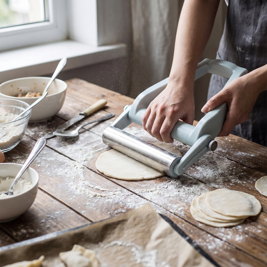 Adjustable Stainless Steel Rolling Pin