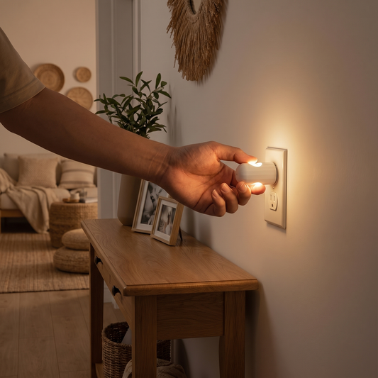 LED Wall Socket Night Light Plug-In
