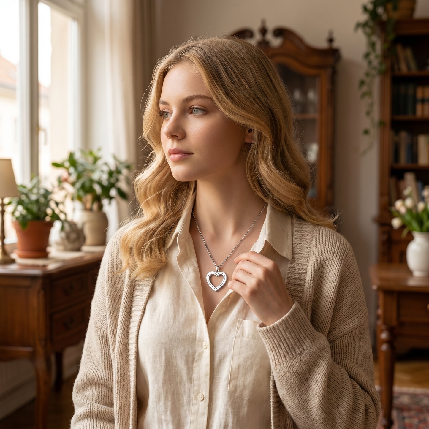 Memorial Urn Pendant Necklace Keepsake