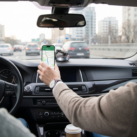 360° Adjustable Magnetic Car Phone Mount