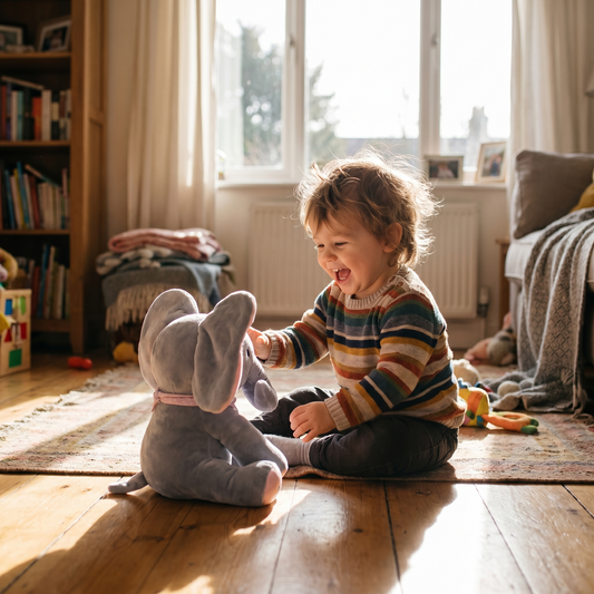 Peek-a-Boo Talking Elephant Interactive Baby Toy