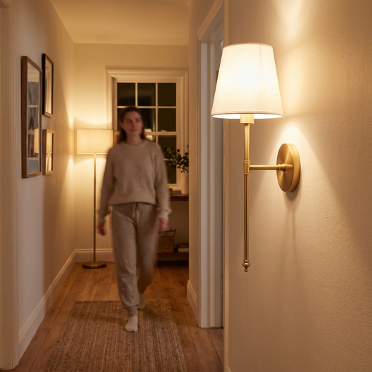 Battery Operated Wall Sconce Light Wireless