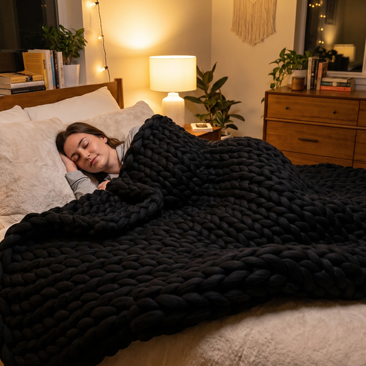 Weighted Comforter Blanket for Deep Sleep