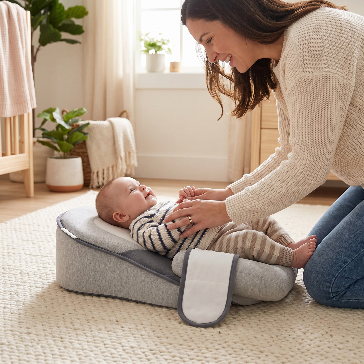 Infant Reflux Wedge Pillow Inclined Bed