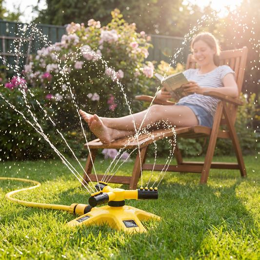 360° Rotating Lawn Sprinkler Garden Irrigation