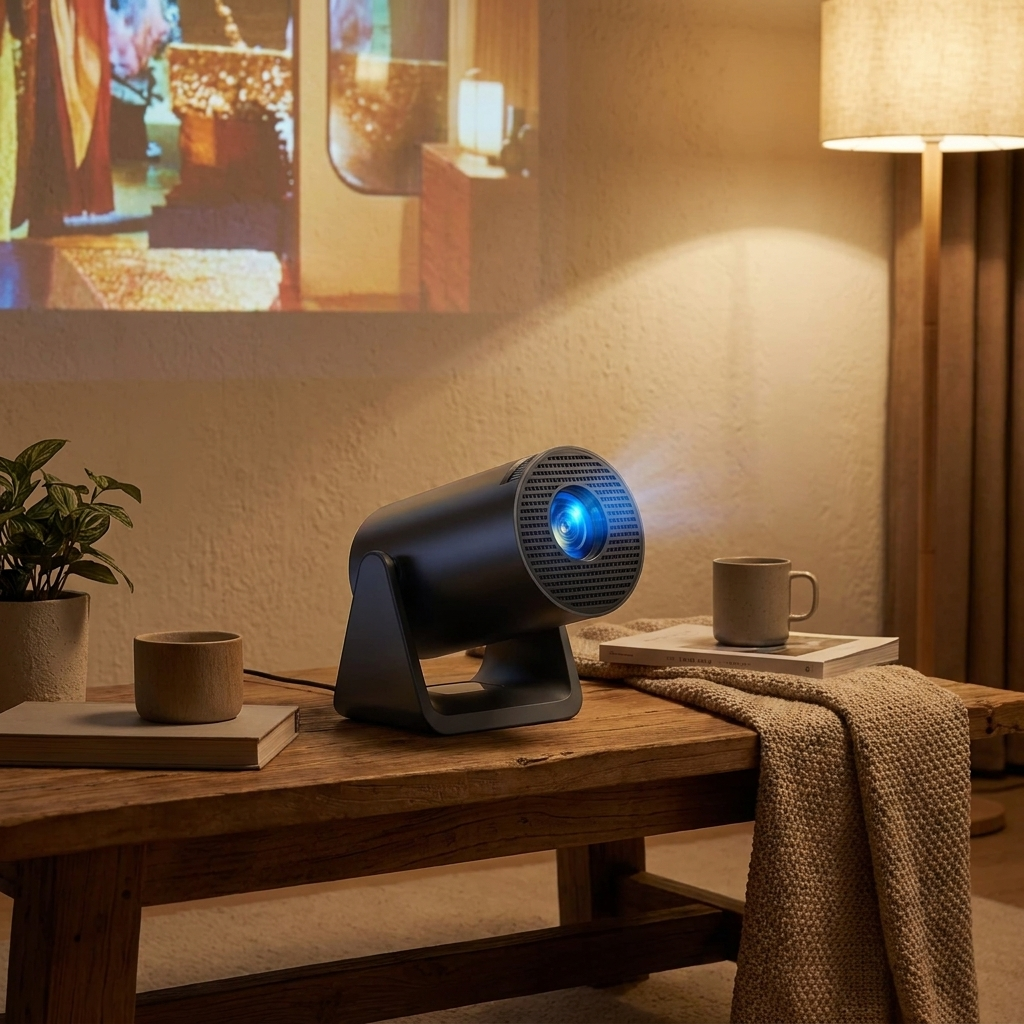 L1 Mini Projector 1080P — Android 11, WiFi & Bluetooth