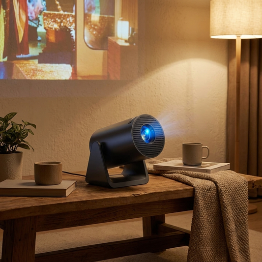 L1 Mini Projector 1080P — Android 11, WiFi & Bluetooth