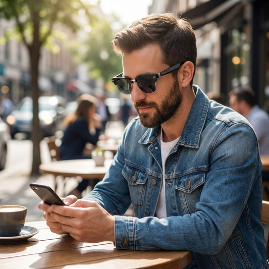 Smart Bluetooth Audio Glasses — Open-Ear Speaker Eyewear
