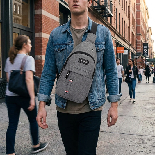 Waterproof Fanny Pack — Multi-Pocket Travel Belt Bag