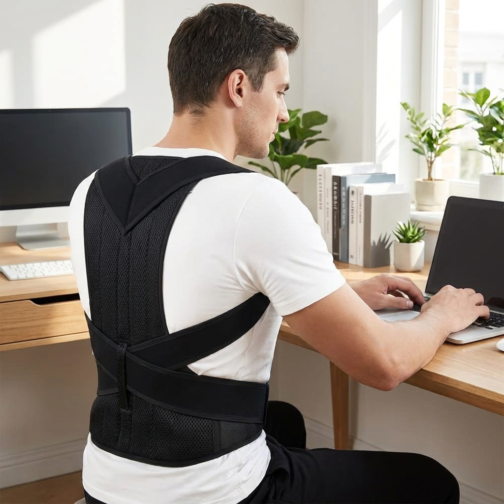 Back Brace Posture Corrector lifestyle