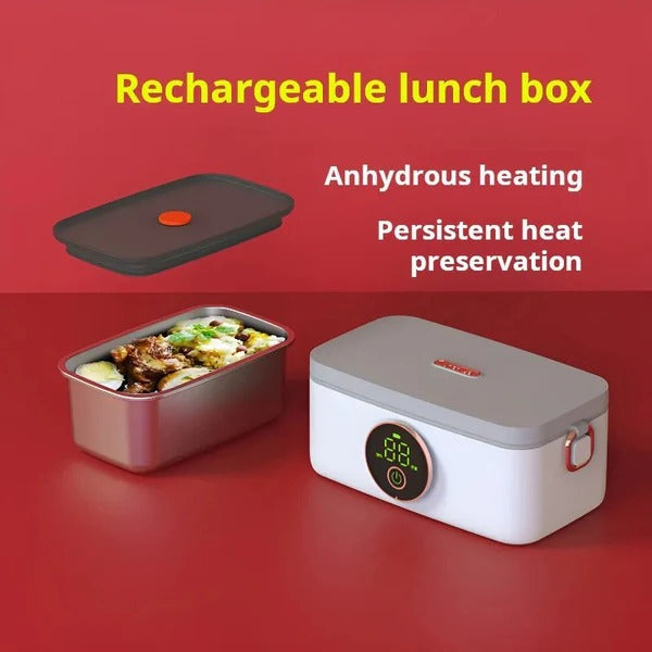 Wireless Heated Lunch Box Food Warmer