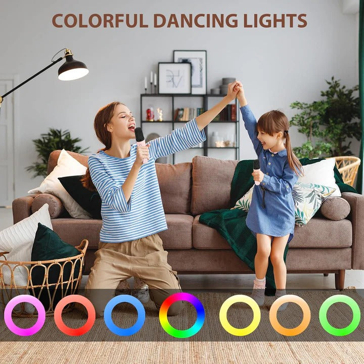 Kids Karaoke Machine Microphone Speaker