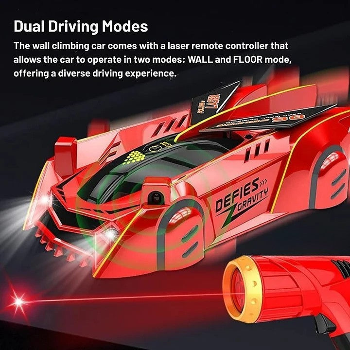 Wall Climbing Remote Control Car Toy Kids
