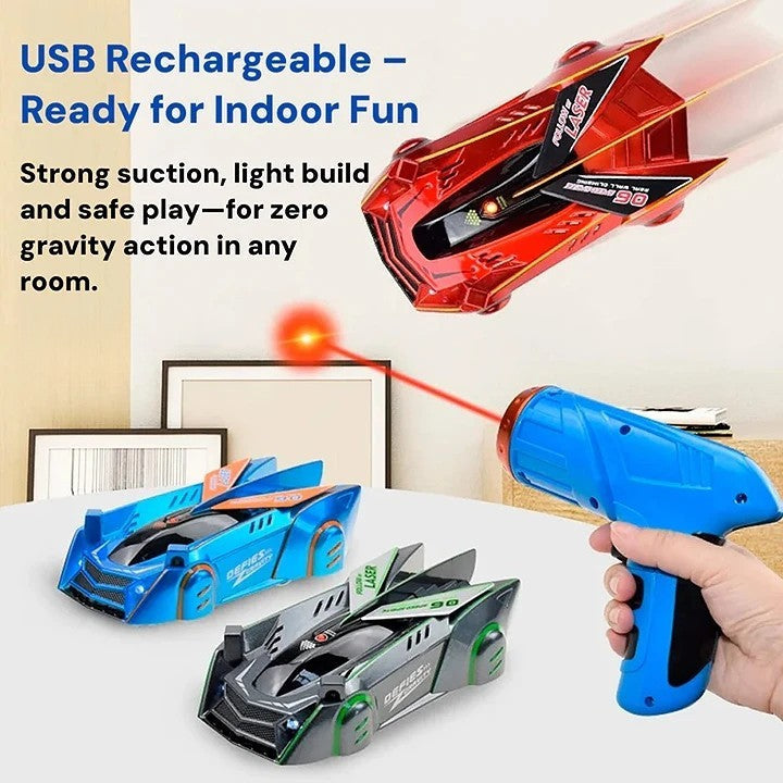 Wall Climbing Remote Control Car Toy Kids