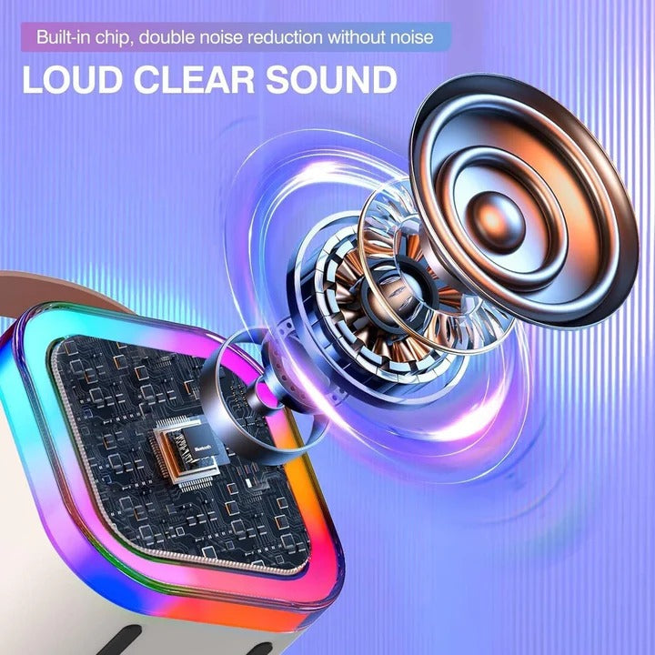 Kids Karaoke Machine Microphone Speaker
