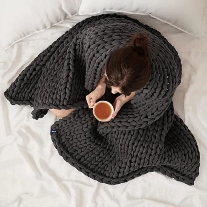 Weighted Comforter Blanket for Deep Sleep