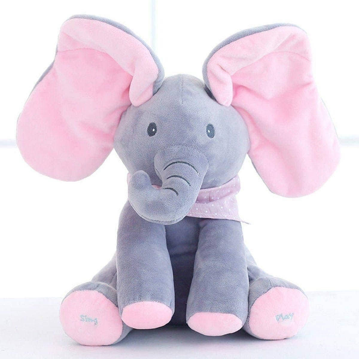 Peek-a-Boo Talking Elephant Interactive Baby Toy