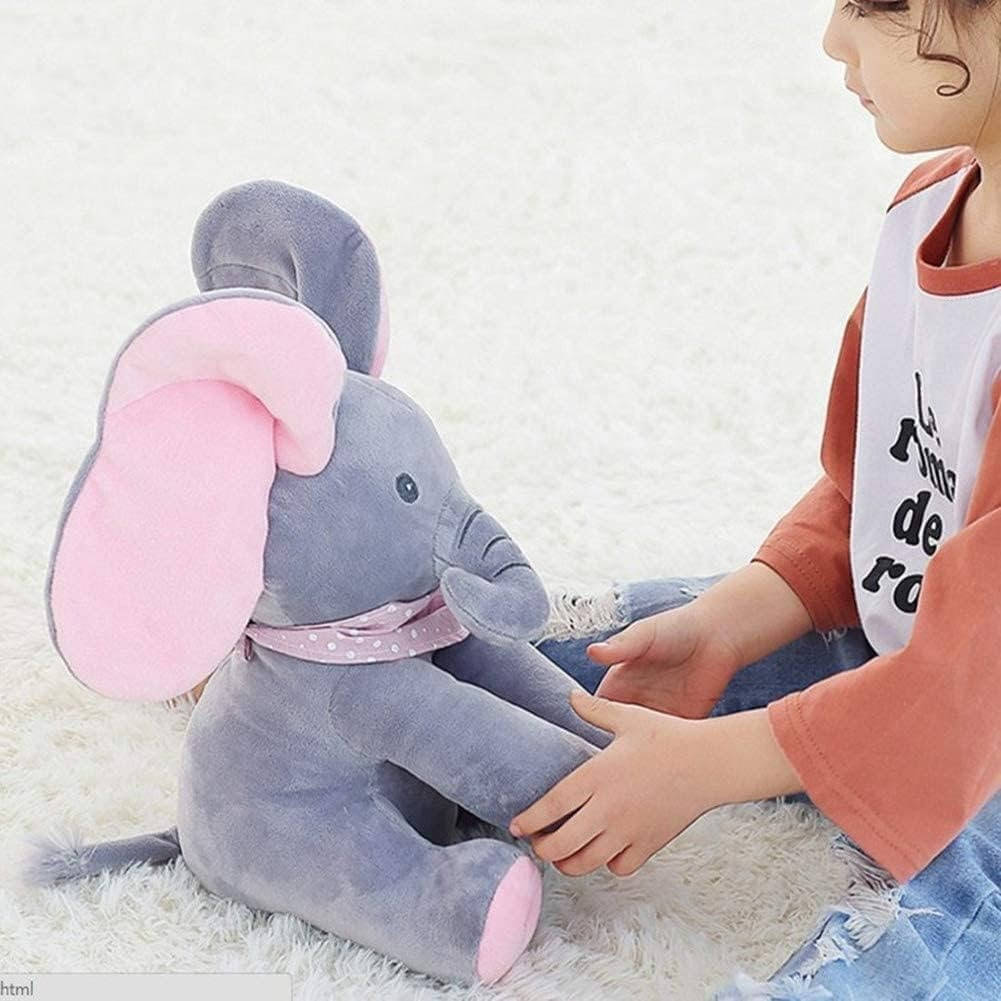 Peek-a-Boo Talking Elephant Interactive Baby Toy