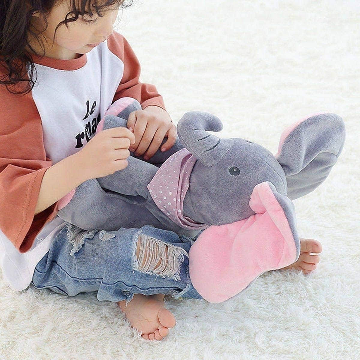 Peek-a-Boo Talking Elephant Interactive Baby Toy