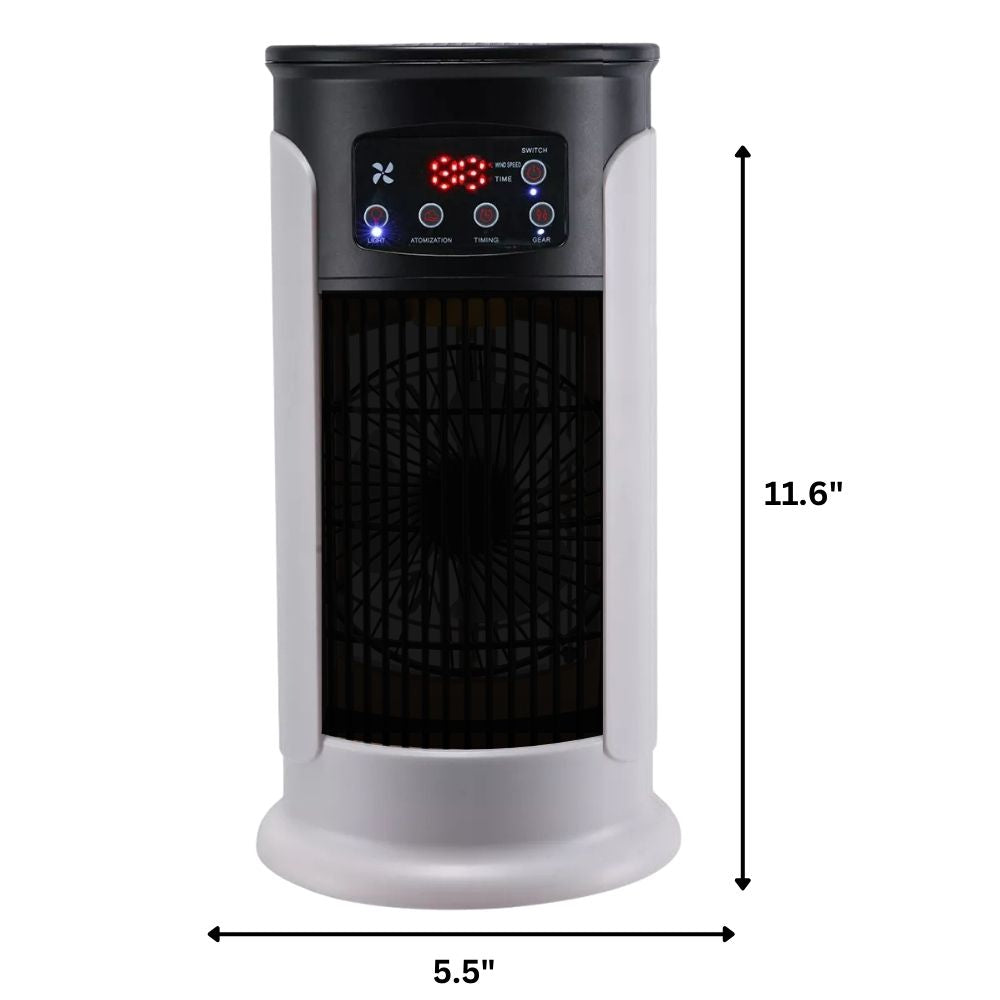 Windowless Portable AC Unit with Caster Wheels